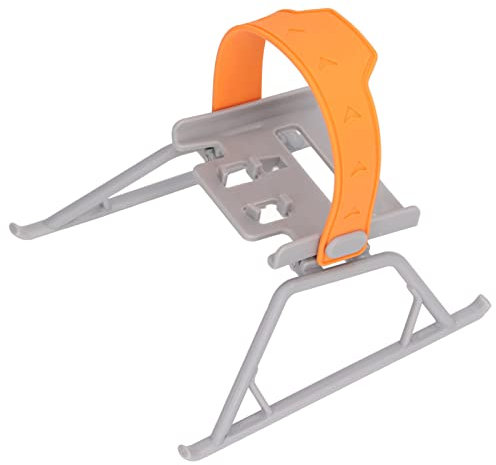 Rumpfzubehör-Installation, Rutschfeste Schnalle, Hohles Geschnitztes Design, Drohnen-Landebeine, 1 Höhe Verlängert, für den Außenbereich, Drohnen-Fahrwerk Schnell (ORANGE)