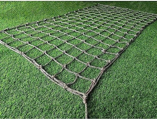 Kletternetz kinder outdoor Kletternetz, Kletterfrachtnetz, tragbares schützendes Sicherheitsnetz for Seilleiternetz im Innen- und Außenbereich für Freiensport-Entwicklungstraining, Garten,Outdo(3*4m(9