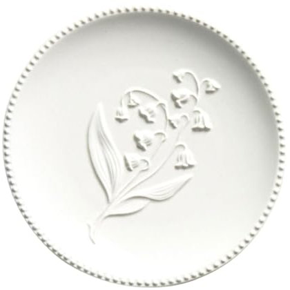 Cabilock Plato De Porcelana Repujada Para Carne Estilo Americano Exquisito Plato Relieve Para Guardar Comida Occidental Para Servir La Mesa
