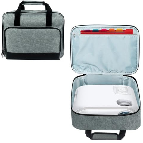 Borsa da viaggio per proiettore, Custodia per proiettore, Borsa Portatile da Proiettore compatibile, Borsa per proiettore Economy, impermeabile e lavabile, Borsa da Videoproiettore compatibile