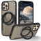 YINLAI for iPhone 12 Pro Magnetic Case iPhone 12 Case Compatible with MagSafe with Rotatable Ring Stand Shockproof Slim Phone Case for iPhone 12/iPhone 12 Pro 6.1, Black