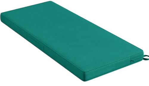WLXFF Bankauflage Sitzkissen Bank Mit Abnehmbarem Bezug Utschfestes Sitzkissen Sitzpolster Sitzauflage Bank Sitzpolster Gartenbank Auflage Stuhlkissen Bankpolster FüR Fensterbank,No2,120X40X3CM