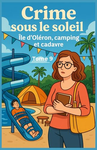 Crime sous le soleil – Tome 9 : Île d’Oléron, camping et cadavre: amoureux des intrigues estivales au bord de la mer où les héroïnes refusent de bronzer passivement pendant un crime.