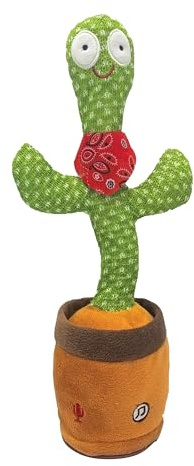 #winning Sound Reactive Light Up Dancing Cactus with Voice Mimic and Music Modes