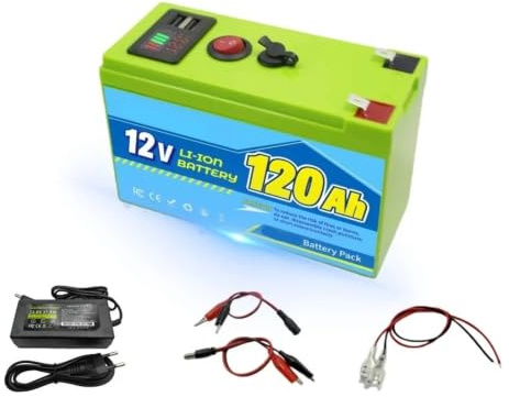 Batería De Ciclo Profundo 12V 60Ah LiFeP04 Batería De Litio Recargable