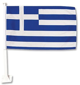 Griechenland Autofahne-OS