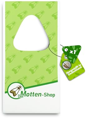 Der Motten-Shop® | 1 Karte à 5 Lieferungen | Schlupfwespen gegen Kleidermotten | biologische & nachhaltige Mottenbekämpfung | umweltfreundliche und giftfreie Alternative