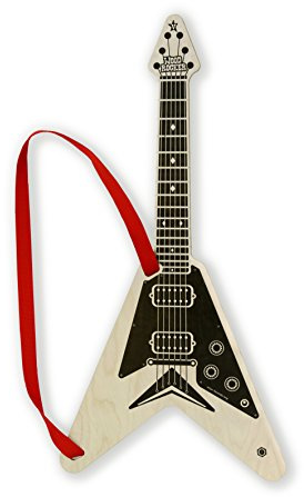 NEUE FREUNDE inventing & producing schnickschnack Woodrocker, The smart Guitar - mit Gratis APP: Diese Luftgitarre funktioniert mit deinem Apple® iPhone® oder iPod® Touch ab iOS8