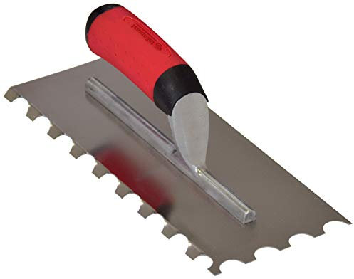 PLATOIR A COLLE INOX 28X12 MONTURE ALU DEMI-LUNE A 45° SOFOP TALIAPLAST - 440115