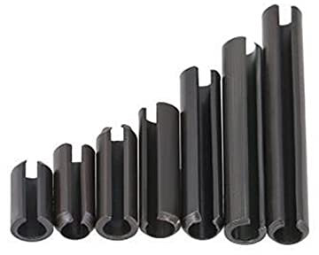 Wnuanjun 20 stücke M5 N6 M8 M10 * 6mm 8mm -60mm GB879 Federstift Elastische zylindrische Hohlbolzen Cotter Pin Positionierstifte (Farbe : M10, Größe : 60MM)