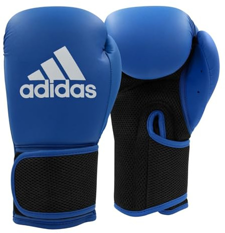 adidas Unisex – Adultos Hybrid 25 Guantes de Boxeo Azul, 12 oz EU
