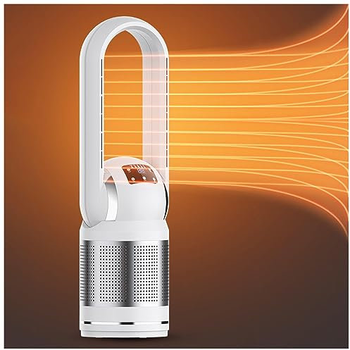 JUNZAI Ventilador torre Con Control Remoto Pantalla Led Ventilador torre Silencioso 3 Modos 8 Velocidades Ventilador Silencioso Oscilación 80° Temporizador 8H