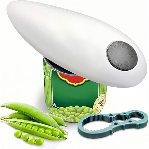 Cooks Professional Electric Can Opener,Automatic Can Openers for Seniors, Arthritic Patients A Great Kitchen Gadget,Hands Free Operation Can Openers,One Touch Design