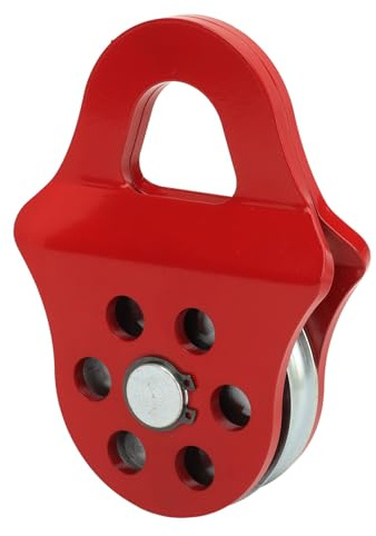 Disque de corde haute performance - Bloc encliquetable pour treuils - Capacité de 4T - Rouge - Pour camion, tracteur, ATV UTV