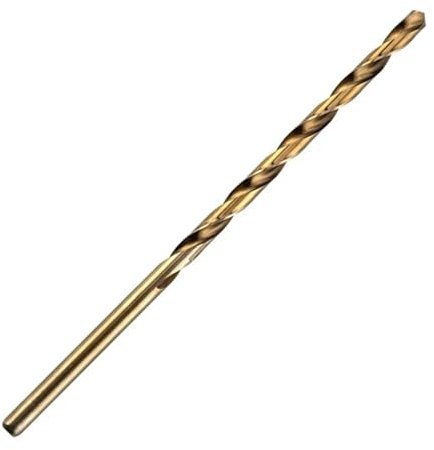 1 pz M35 punte da trapano al cobalto, punte da trapano elicoidali HSS da 5 mm a 14 mm, lunghezza 500 mm, for metallo duro, acciaio inossidabile(5mm 1pc)