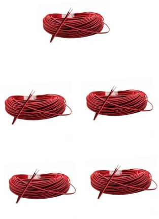 Angoily 5pcs Audio Wire Cable Speaker Wires Tinned Conductors for Audio Systems