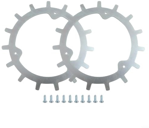 Juego de puntas antideslizantes para robot de corte automático Mammotion Yuka Mini - Accesorio de cortacésped de tracción mejorada con 2 picos y 8 tornillos