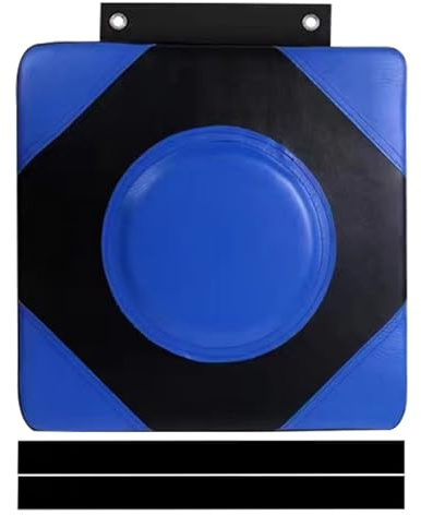 Genikeer Wand Schlagpolster 30x30x10cm Boxen Training PU Leder Zielmatte Für Kickboxen, Muay Thai Kampfsport, Taekwon-do Training