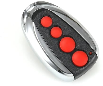 Telecomando apricancello, Duplicatore Remoto A Codice Fisso 433Mhz Apriporta Di Controllo Porta Garage Trasmettitore Elettrico Da Faccia A Cancello Per Auto Più Recente,Trasmettitore remoto(Red)