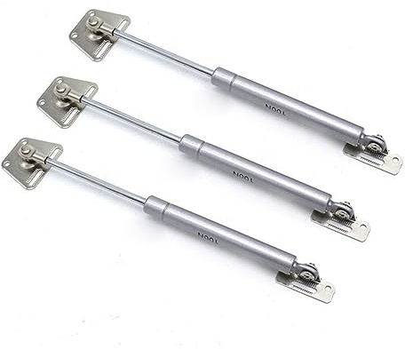 Gasdruckfeder 10 kg Gasdruckfeder-Scharnier for Schrankbetten, Kupferkern, Küchenschranktüren(3pcs)