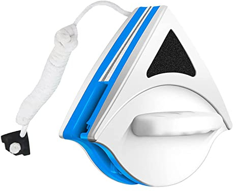 Nettoyeur de vitres double face. Nettoyeur de vitres magnétique, outil nettoyage ménager, brosse d'essuie-glace for grande hauteur et voiture, épaisseur 3-8 mm