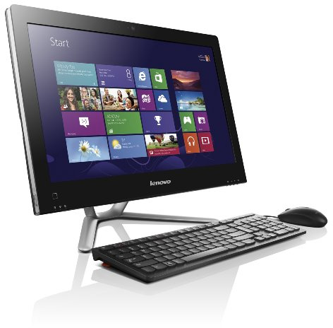 Lenovo C540 23-inch All-in-One PC - Black (Intel Core i5 3330S 3.0GHz Processor, 6GB RAM, 2TB HDD, DVDRW, LAN, WLAN, Webcam, Integrated Graphics, Windows 8)