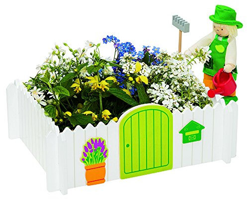 Goki 51721 Biegepuppe Gärtner, Mein eigener Garten