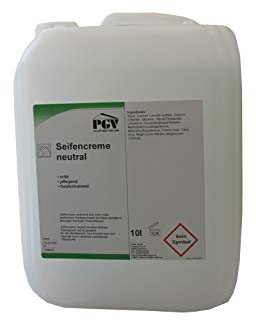 Seife - NEUTRAL parfümfrei - Cremeseife Seifencreme Flüssigseife 10 Liter Kanister (1 x 10 Liter)