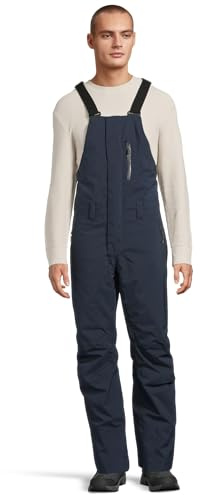 Helly Hansen Legendary Insulated Bib Pant - Waterproof Snow Pants - PrimaLoft Snowboard Bottoms - Durable Snow Bibs - 597 Navy - Medium