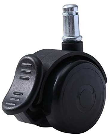 Sedia da ufficio con ruote con freno, 11 mm, ruote con freno da 11 mm