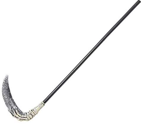 Alsino Horror Sense und Axt Knochensense Knochenaxt Accessoire - 127 cm bis 117 cm Karnevalaccessoire für Erwachsene und Kinder, (Sensen-Mann)
