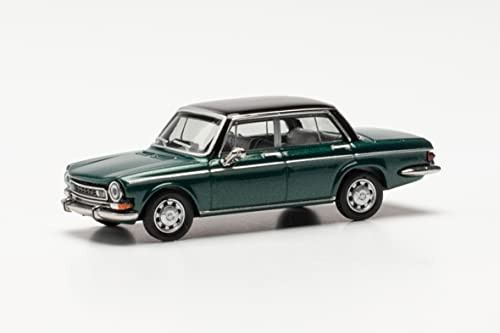 Herpa Modellauto Simca 1301 Special, originalgetreu im Maßstab 1:87, Auto Modell für Diorama, Modellbau Sammlerstück, Deko Automodelle aus Kunststoff