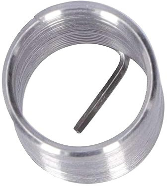 Drahtgewinde, Schraubenschutz, 20 Stück M12 x 1 Edelstahl-Spiralgewindeeinsatz, Drahtschraubenbuchse, Spiralgewinde-Reparatursatz, M12 x 1 x 1,5 D (Farbe: wie abgebildet, Größe: M12 x 1 x 2 D)