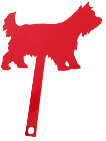 IWOWHERO Weihnachtliche Briefkastenflagge Mit Skihund Design Dekorative Acryl Flagge Für Mailbox Einfache Installation Für Saisonale Gartendekoration Ersatz Für Alte Flaggen Fröhlicher