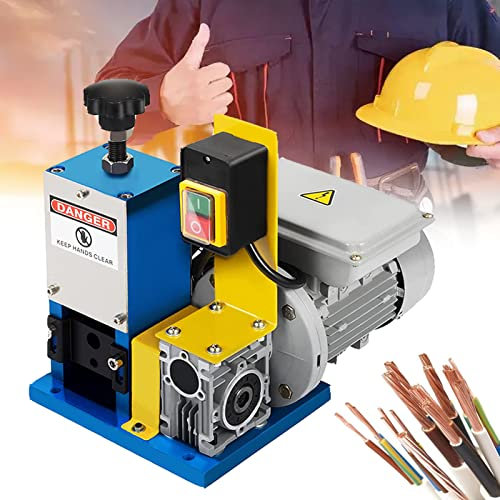 Pelacables eléctrico automático de 0,05-0,98 para alambres de cobre de 0,06-1,Máquina peladora de cables 180W Pelacables automáticos para reciclar chatarra de alambre de cobre