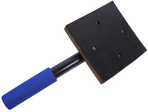 DOITOOL Schlagklotz Aus Gummi Und Eisen Bodenbelagswerkzeug Ergonomischer Griff Laminat Und Fliesenverlegung Werkzeug Für Bodenbelag Montage