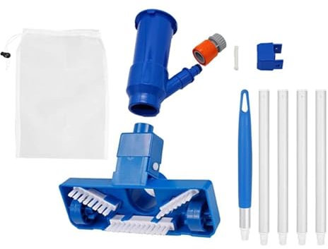 SRKATI Kit d'entretien Kit de Nettoyage de tête d'aspirateur de Piscine Nettoie Les Fonds pour Le Filtre de Piscine Aspirateur de Piscine Nettoyage des piscines Skimmer Kit de Nettoyage de Piscine