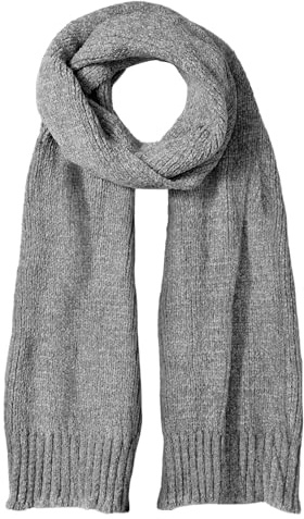 Pleneal Scarf for Women,Soft Chenille Winter Scarves, Womens Warm Scarf for Cold Weather,Light Grey