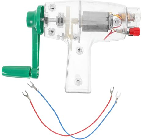 HONITANO Kit Generatore Manuale Fai da Te per Giocattolo Educativo di Scienze Stem con Montaggio Semplice Esperimenti Interattivi e Progetti Elettronici per Scuola Primaria