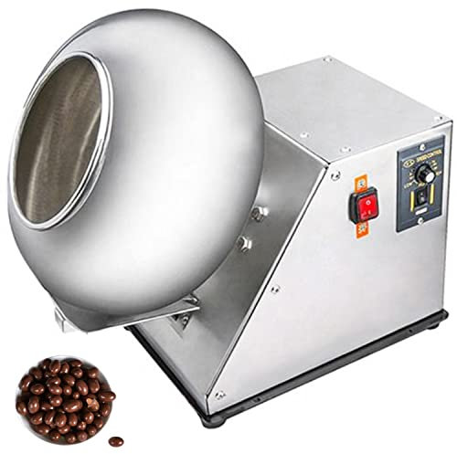 UIBAO Mini Alimenti Piccoli Automatici Noci Caramelle Zucchero Cioccolato Arachidi Mandorle Zucchero Farmaceutico Tablet Nano Film Coating Pan Machines Coater 2-5kg/h