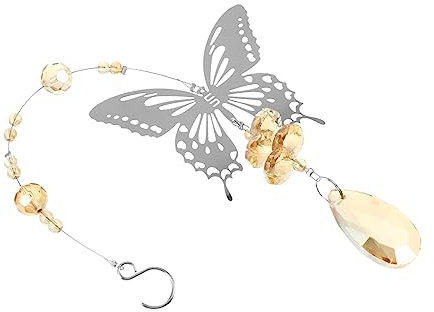 Didiseaon Decoración De Bola De Colgante De Adorno De Bola De Diseño Delicado Para Candelabros y Ventanas