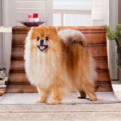 Hund Tiere Winterdecke 100 X 150 cm Cozy Blanket Decke Fleece Sofa Decken