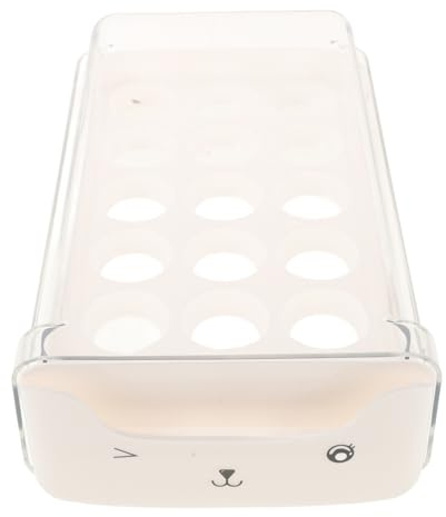 SHINEOFI Caja Para Guardar Huevos Transparente De Plástico Huevera Para Refrigerador Apilable Organizador De Huevos Para Cocina y Hogar