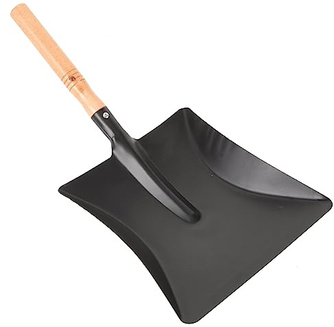 HIAKDOFT Pala de y Ligera con Mango de Madera para Plantación Familiar y Jardinería Herramienta Práctica y Duradera para Exteriores