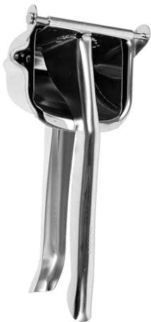 NUOBESTY Presse-agrumes Manuel Acier Inoxydable Léger Extracteur de Jus Mini pour Citron et Fruits Outil de Cuisine avec Poignée Ergonomique Facile à Nettoyer pour Usage Domestique