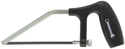 STAHLWILLE 12053 Metall-Säge | 150 mm Sägeblatt aus chromlegiertem Werkzeugstahl | Zahndichte 32 TPI | Kunststoffgriff