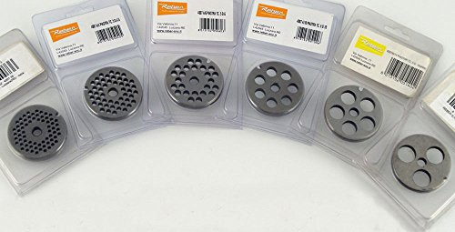 REBER PIASTRA TRAFILA PIASTRA TC. 32 D. 10 INOX ACCIAIO INOX 18/43 per tritacarne elettrico n.32 diametro fori:10 millimetri