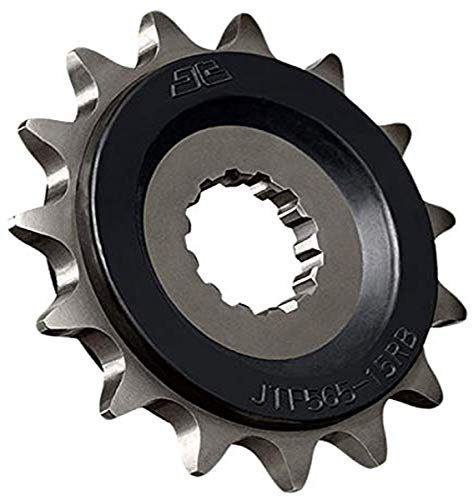 JT JTF1381.16RB Pignone Silenziato 16 Denti Passo 520 Gommato - Diam.Int. 21.7/25