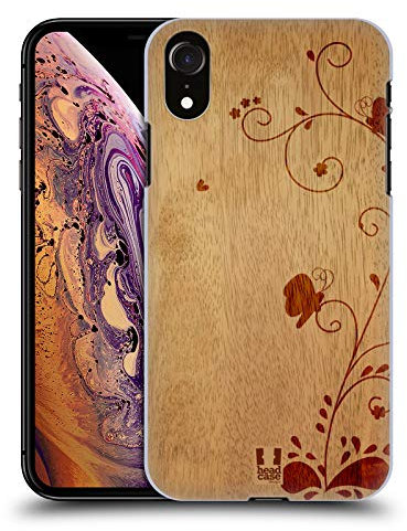 Head Case Designs Remous Art en Bois Coque Dure pour l'arrière et Fonds D'Écran Design Assorti Compatible avec Apple iPhone XR