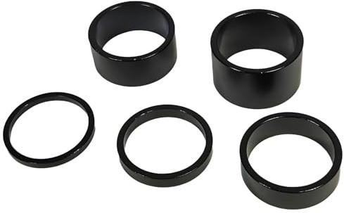 Red Loon Ahead Spacer Distanzringe 1 1/8 (28,6 mm) - Aluminium Fahrrad Lenker Spacer - Fahrradlenker Abstandshalter Vorbau Fahrradgabel Steuersatz - 3/5/10/15/20mm